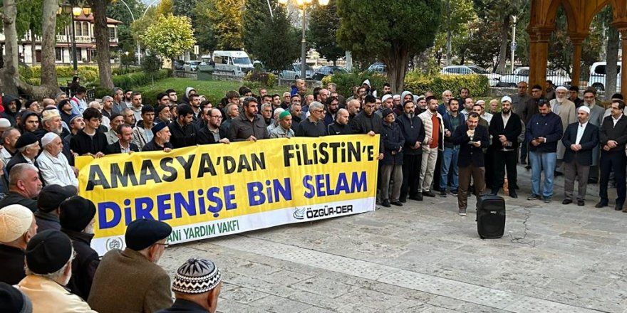 Amasya GÖKBİR Platformu’ndan "Aksa Tufanı" Operasyonuna Destek