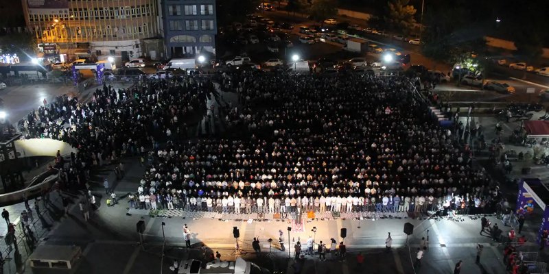 Diyarbakır'da Filistin şehidleri için gıyabi cenaze namazı kılındı