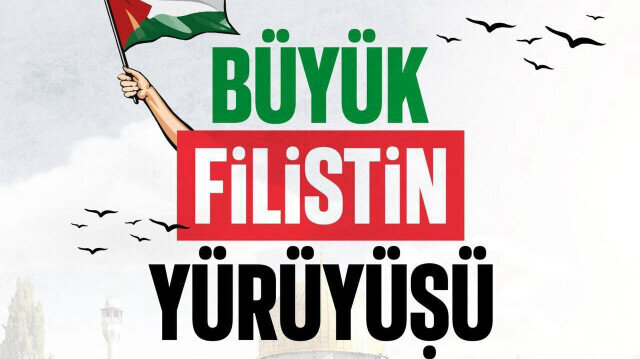 Milli İrade Platformu'ndan Büyük Filistin Yürüyüşü çağrısı