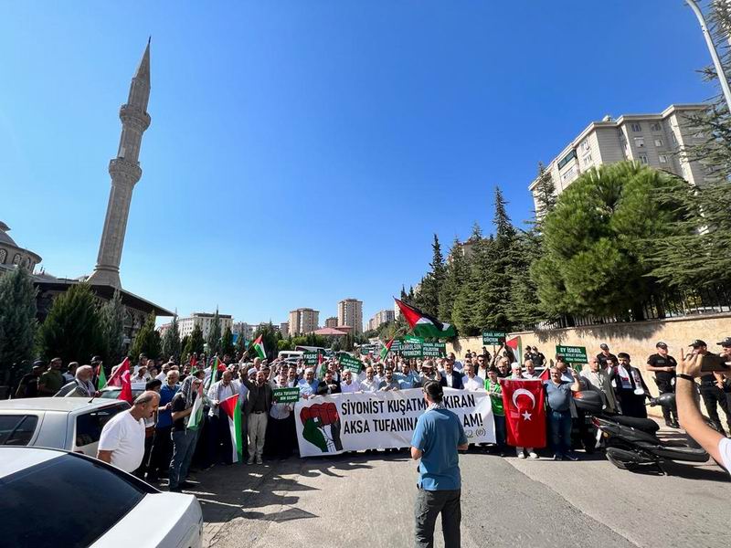 Kahramanmaraş’tan Gazze direnişine selam!