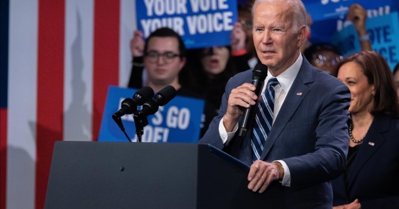 Anket: Biden'ın oyları 7 Ekim'den bu yana düşüyor