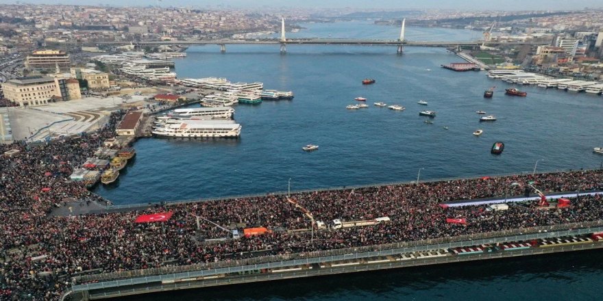 Galata'dan Gazze'ye yollanan mesajın anlamı