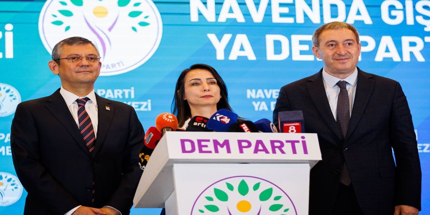 DEM-CHP ittifakı AK Parti'nin işine yarayabilir...