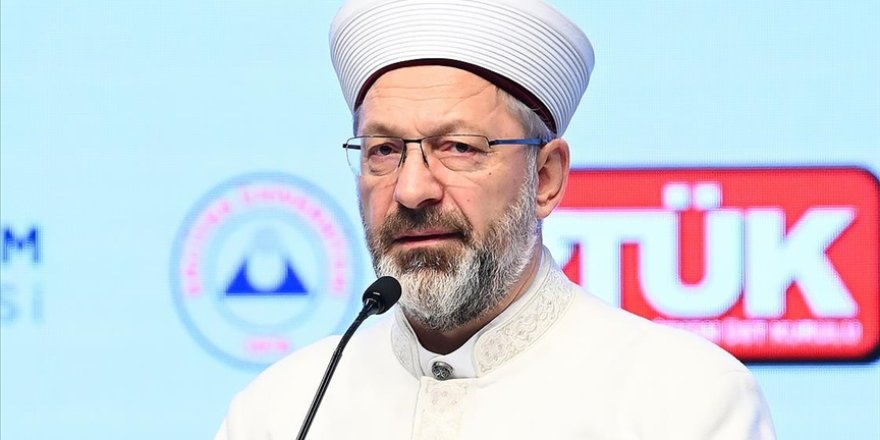 Erbaş: Batıda medya Müslüman karşıtı ırkçılık üretiyor