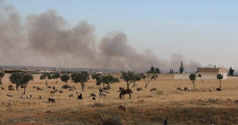 Esed rejimi, Suriye'de sivillerin evlerini ve arazilerini yaktı