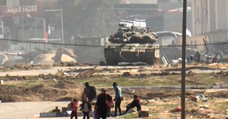 İşgal tankları Refah'ın merkezine girdi