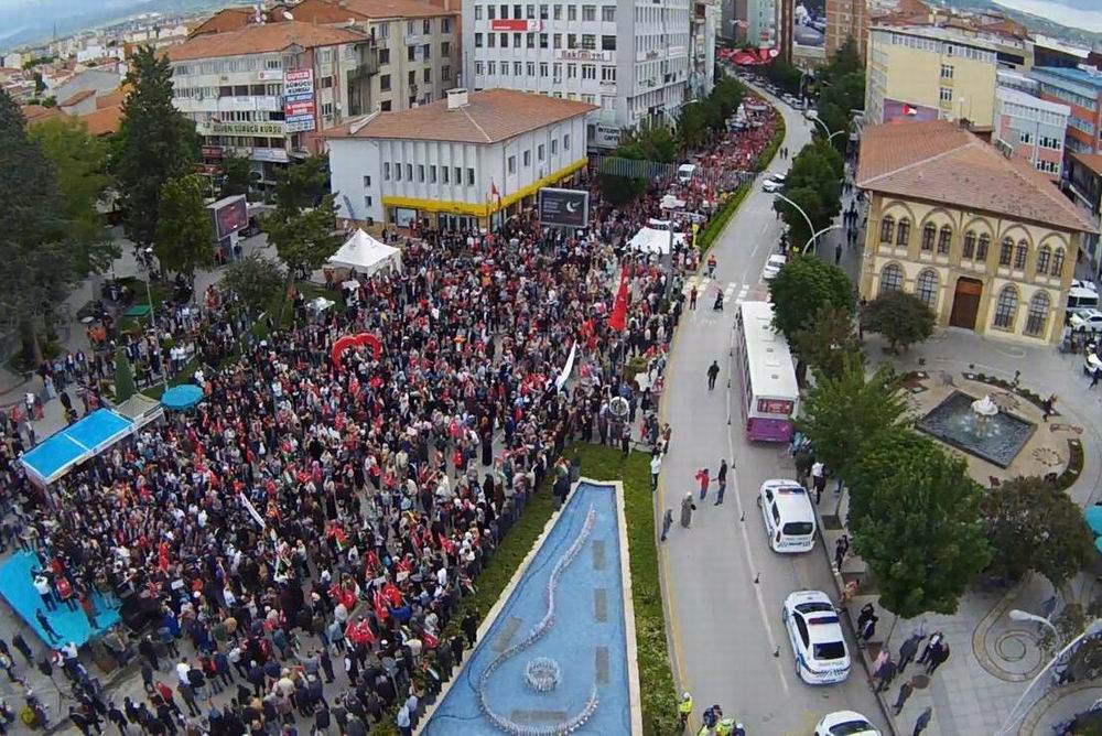 Kudüs özgür değilse dünya tutsaktır!