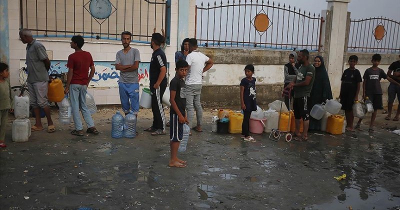 Gazze'de neredeyse hiç yakıt olmadığı için su arıtma tesisleri kapandı