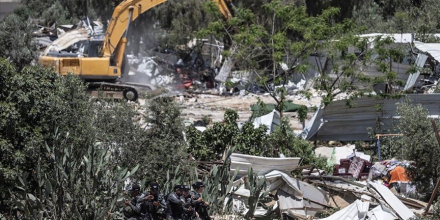 Katil İsrail, Filistinli bedevi köyü Arakib'i 227'nci kez yıktı