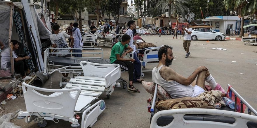 Gazze'deki hükümet: Avrupa Hastanesinin olduğu bölgenin boşaltılması "yeni tarihi suçtur"