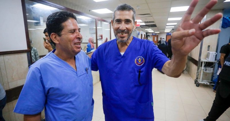 200 gündür esir tutulan Gazzeli doktor serbest bırakılmasının ardından tekrar görevine başladı