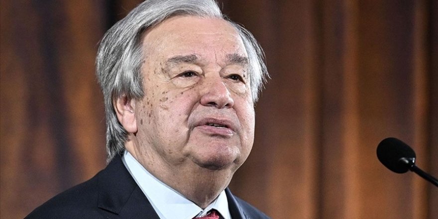 BM Genel Sekreteri Guterres: Gazze'de her yer potansiyel ölüm bölgesi