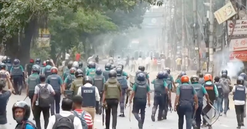 Bangladeş'teki protestolarda yüzlerce kişi gözaltına alındı