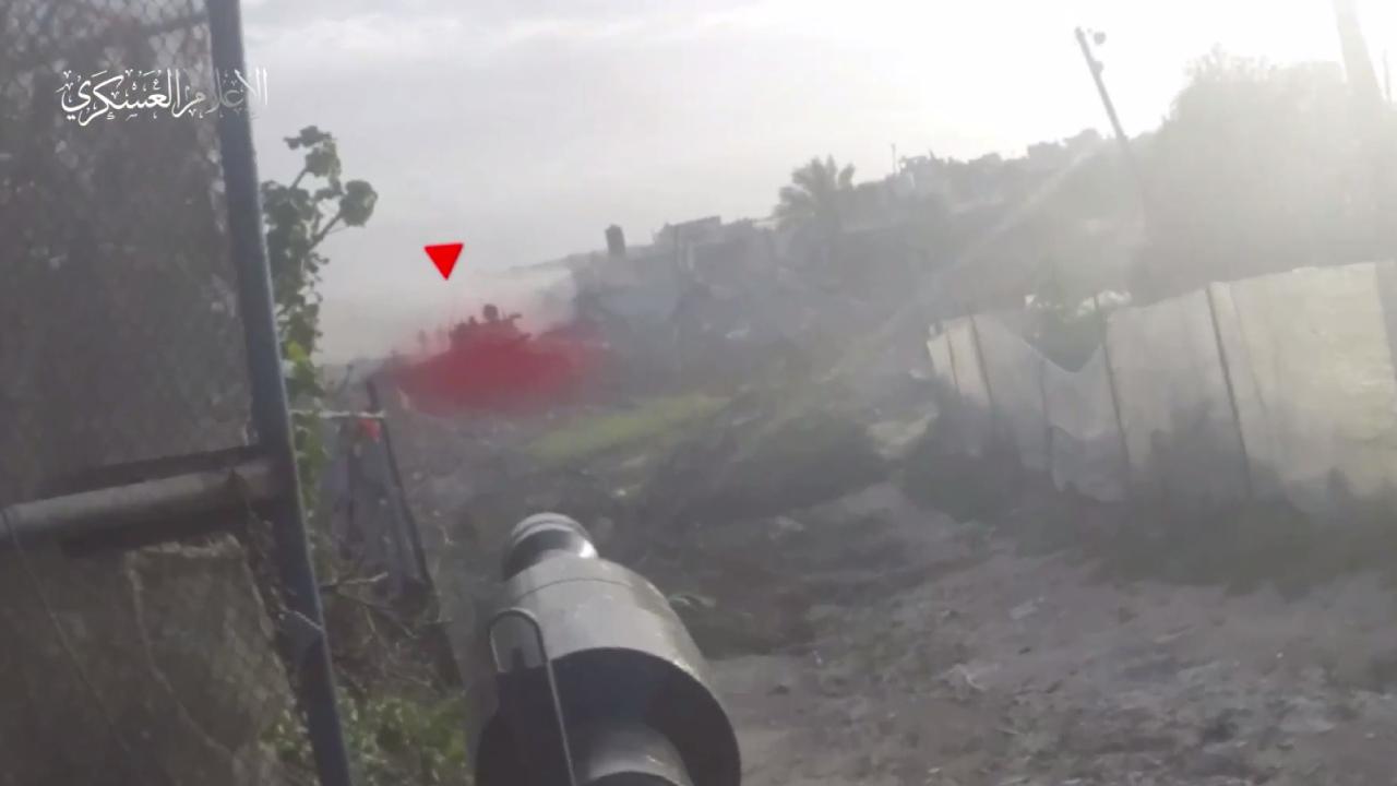 Kassam Tugayları 2 işgalci İsrail tankını imha etti