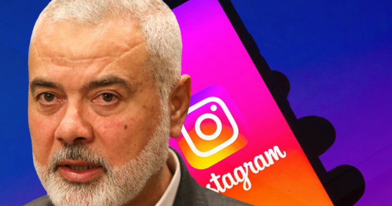 Instagram İsmail Heniyye paylaşımlarını siliyor!