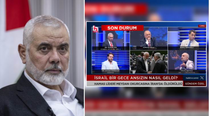 Halk TV, Heniyye'yi şehit eden katil İsrail'i güzelledi