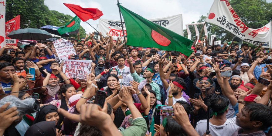 Bangladeş'te geçici hükümet harekete geçti: Komisyon kurulacak!