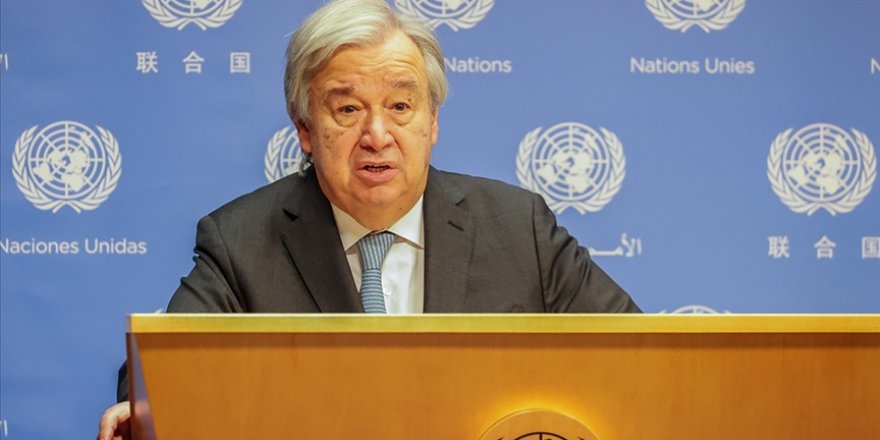 BM Genel Sekreteri Guterres, katil İsrail'in okul saldırısını kınadı