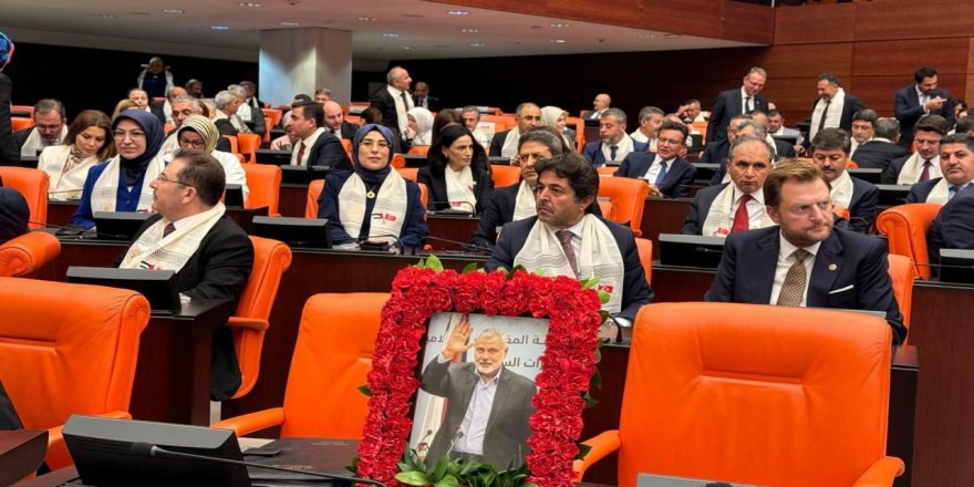 TBMM'deki Gazze özel oturumunda şehit Heniyye anıldı