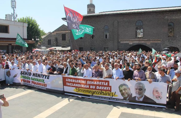 Diyarbakır'dan HAMAS'ın "Ümmet Dayanışması" çağrısına icabet