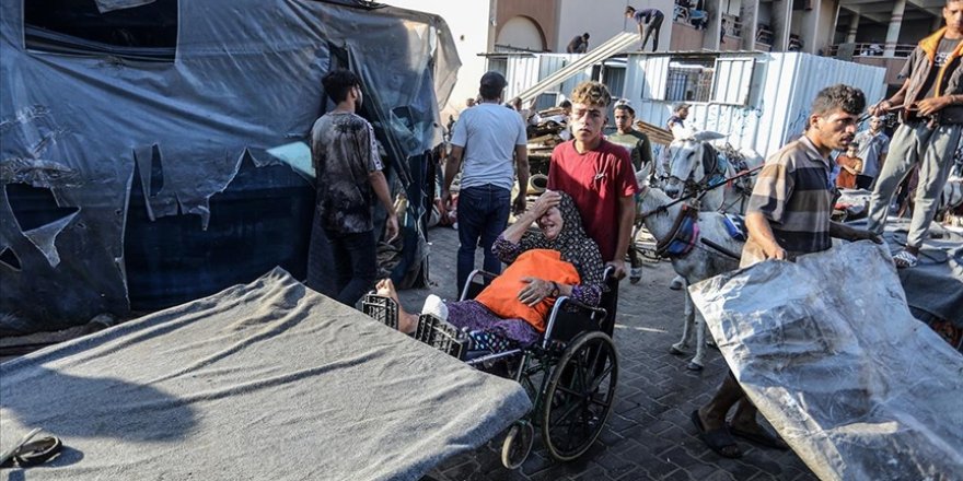 Gazze'deki Deyr el-Belah Belediyesi: İsrail, iki günde 250 bin Filistinliyi zorla yerinden etti