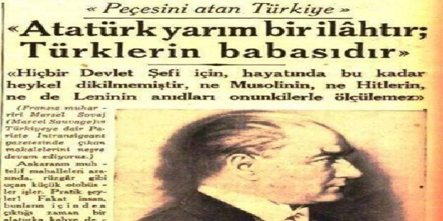 Türkiye, Mustafa Kemal ile heykelcilikte de çığır açmış!