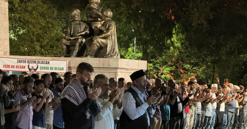 Saraçhane'de Gazze dayanışması sürüyor: Aksa Tufanı zalimlerin sonu olacak!