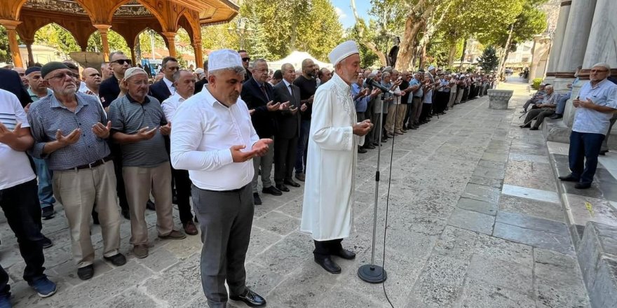 Amasya'da Ayşenur Ezgi Eygi için gıyabi cenaze namazı kılındı