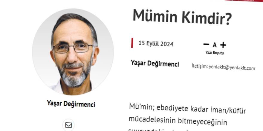 “Mutedil ve müstakim olmaya mecburuz”