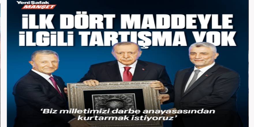 “Değiştirilmesi teklif dahi edilemez” maddeleri “Darbe Anayasası”ndan saymıyor musunuz?