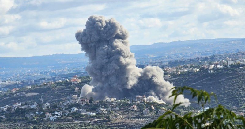 İşgalci İsrail'in Beyrut saldırısında 8 kişi öldü, 59 kişi yaralandı