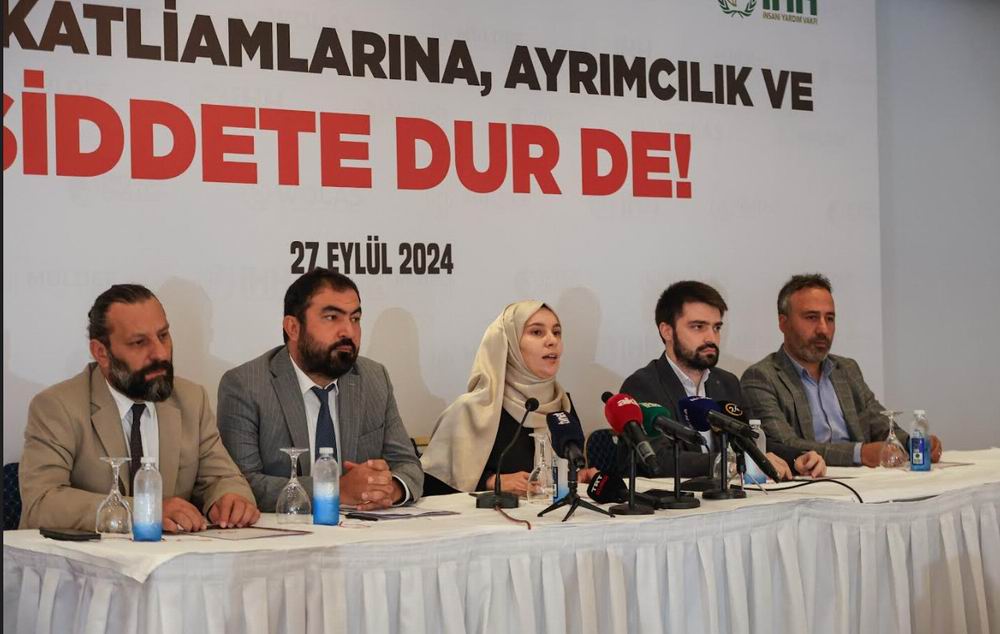 “Çocuk katliamlarına, ayrımcılık ve şiddetine dur de!”