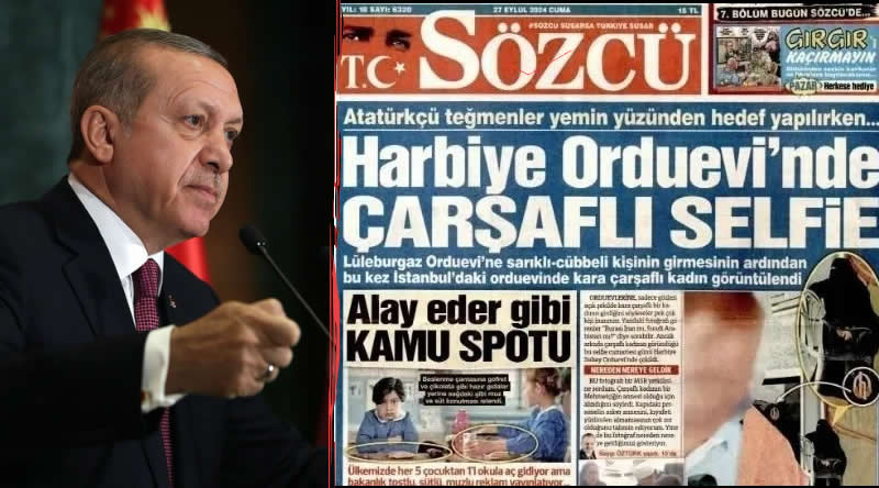 Erdoğan: Manşetleriyle darbecilere selam çakıyorlar