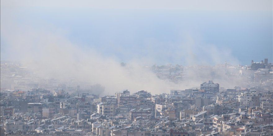 Katil İsrail, Lübnan'ın başkenti Beyrut'a yeni bir hava saldırısı düzenledi