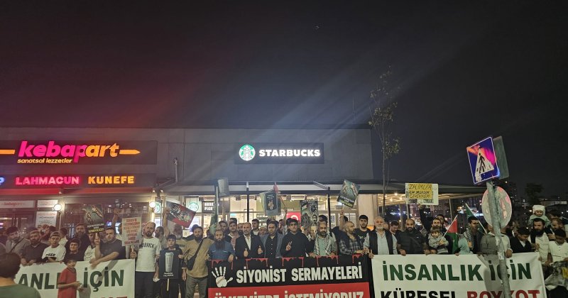 Gazze Dayanışma Platformunun Starbucks eylemleri devam ediyor