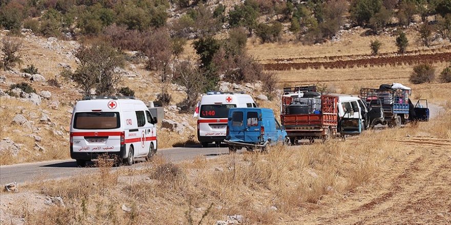 Lübnan'a saldıran Siyonist çete, 4 Kızılhaç çalışanını yaraladı