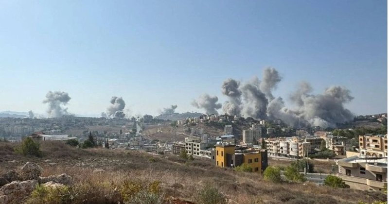 İşgal rejimi Lübnan'da iki belediye binasına saldırdı