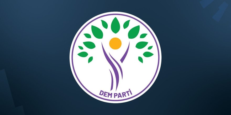 Sürece ilişkin DEM Parti’den açıklama