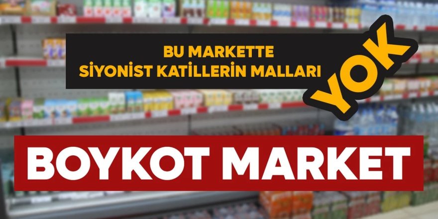 Diyarbakır'da "Boykot Market" açıldı