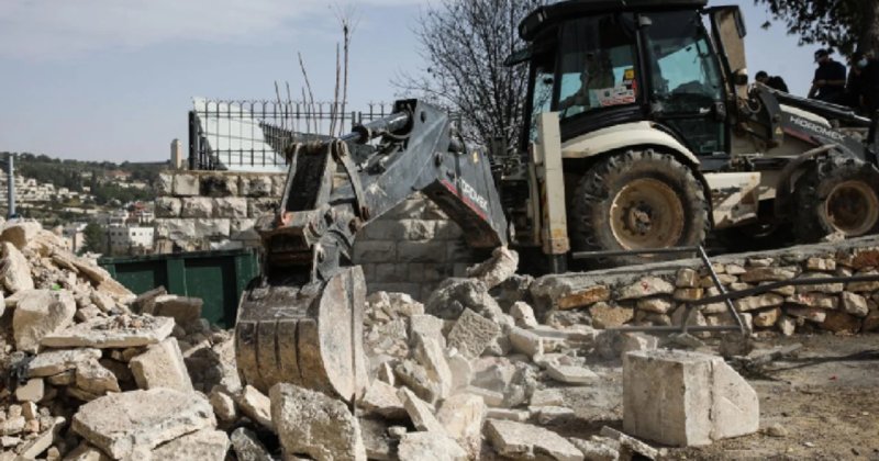 İşgal rejimi Kudüs’teki Şeyyah Camisi’ni yıktı