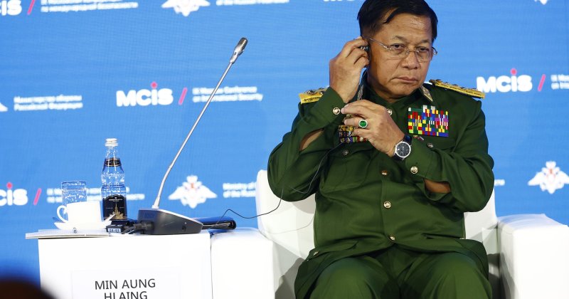 Myanmar askeri cunta lideri General Min için tutuklama talebi