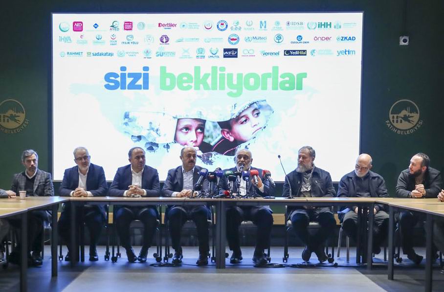 54 STK “Sizi Bekliyorlar” yardım çalışmasını başlattı