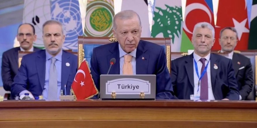 Cumhurbaşkanı Erdoğan: İsrail'e silah ambargosu uygulanmalı