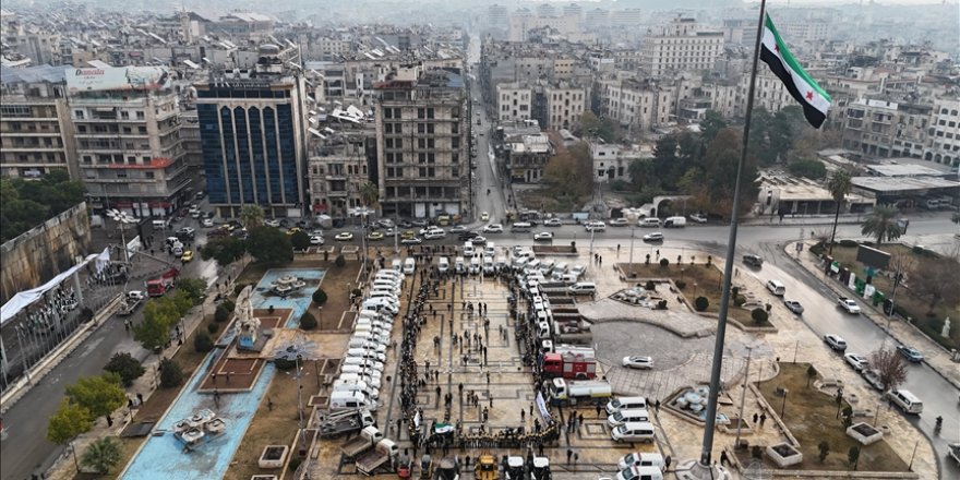 Halep'te "Geri Döndük Halep" kampanyası başlatıldı