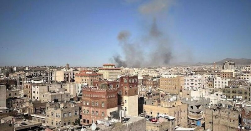 Yemen: ABD ve İngiltere, Sana ve Umran kentlerine 7 hava saldırısı düzenledi