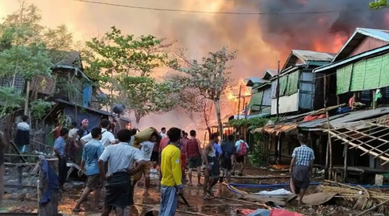 Arakan'da ordudan yeni bir katliam!