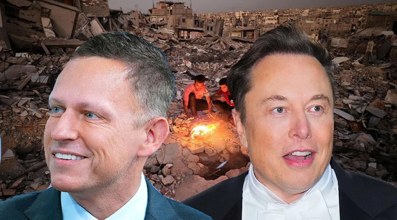 Elon Musk ve Peter Thiel: Küresel bir ırk savaşını körükleyen milyarderler