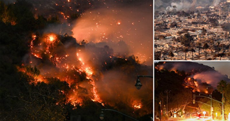 Los Angeles şehrindeki orman yangınlarında ölü sayısı 24'e yükseldi