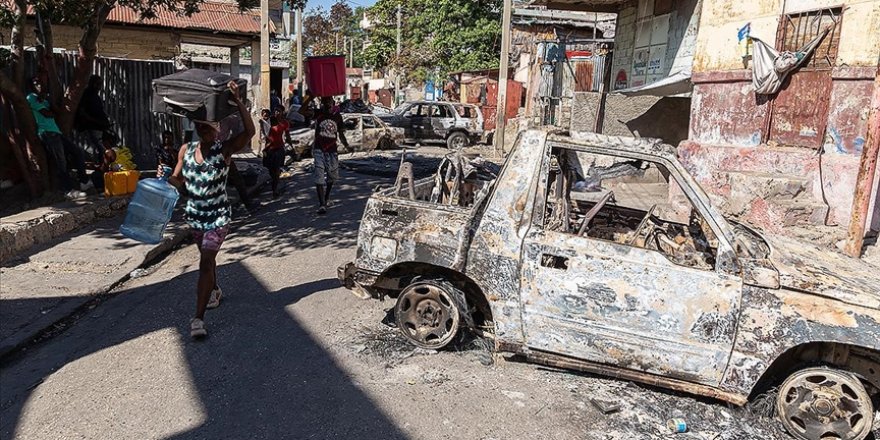 BM, çete şiddetinin yaşandığı Haiti'de 1 milyon 41 bin kişinin yerinden edildiğini bildirdi