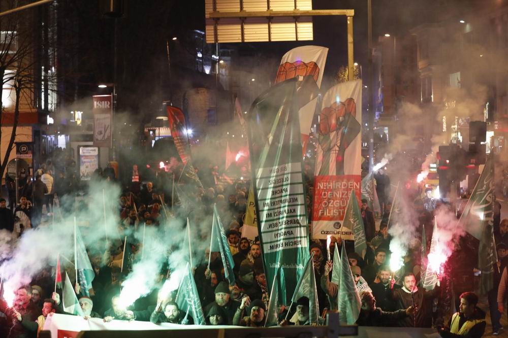 İşgale diz çöktüren Gazze direnişi Fatih'te selamlandı!